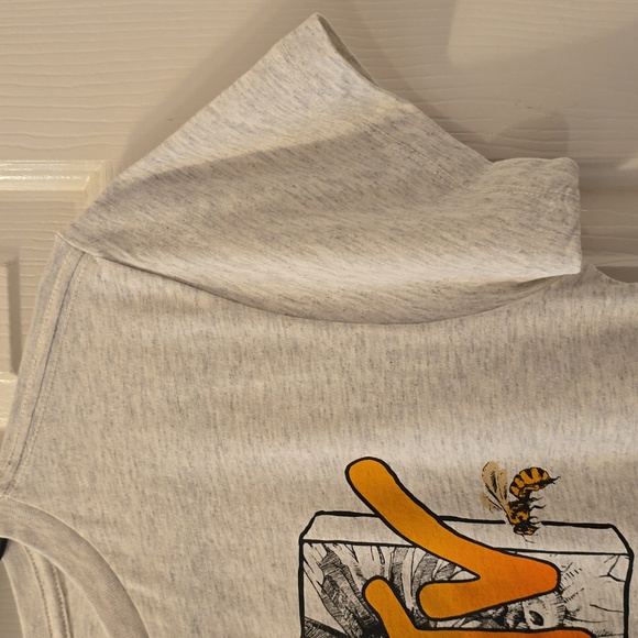 THEREABOUTS BOYS HEATHER GRAY SHORT SLEEVE TEE-SHIRT "M-TV" SIZE MEDIUM 10/12 - Picture 8 of 10